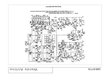 Airline GIM 9171A schematic circuit diagram